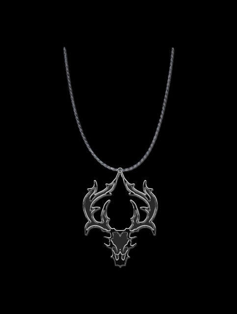 Rougarou Metal Pendant With 20" Chain